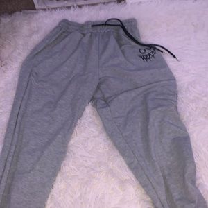 Grey sweats